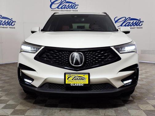 White Diamond Pearl 2019 Acura RDX A-Spec
