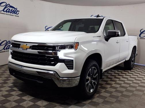 Summit White 2026 Chevrolet Silverado 1500 LT