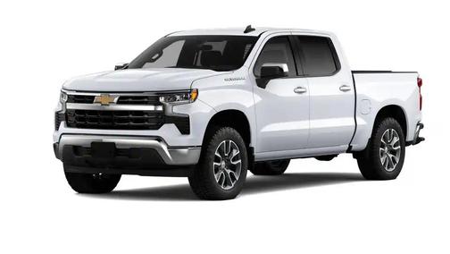 Summit White 2026 Chevrolet Silverado 1500 LT