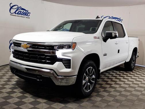 Summit White 2026 Chevrolet Silverado 1500 LT