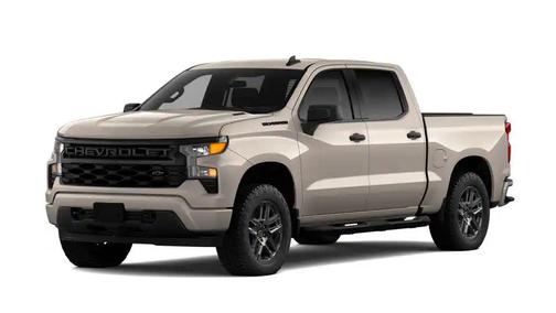 Tan 2026 Chevrolet Silverado 1500 Custom