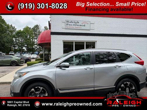 Lunar Silver Metallic 2018 Honda CR-V Touring