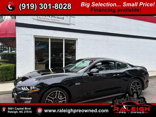 Shadow Black 2018 Ford Mustang GT