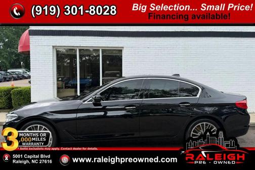 Black 2017 BMW 540 xDrive