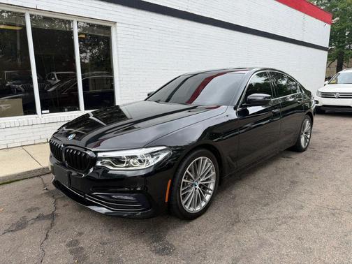 Black 2017 BMW 540 xDrive