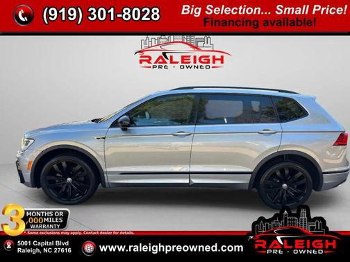 2021 Volkswagen Tiguan 2.0T SE R-Line Black 4MOTION