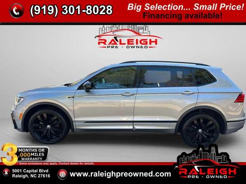 2021 Volkswagen Tiguan 2.0T SE R-Line Black 4MOTION