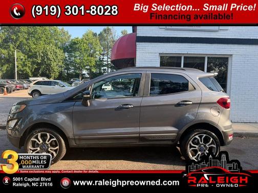 Smoke Metallic 2020 Ford EcoSport SES