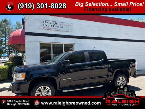 Onyx Black 2019 GMC Canyon SLE