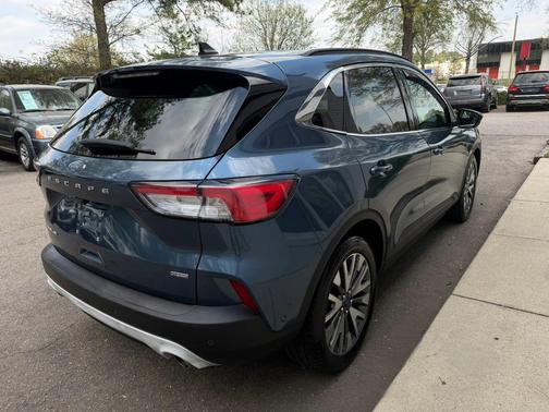 Blue Metallic 2020 Ford Escape Titanium