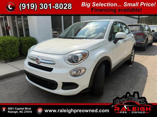 Bianco Gelato (White Clear Coat) 2016 FIAT 500X Pop