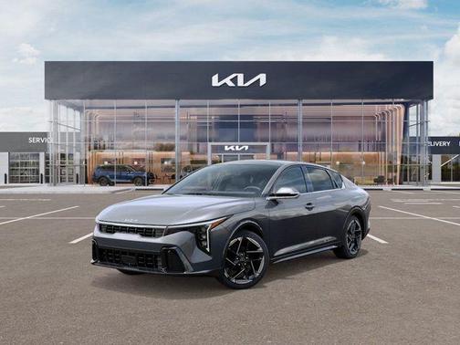 Steel Gray 2025 Kia K4 GT-Line