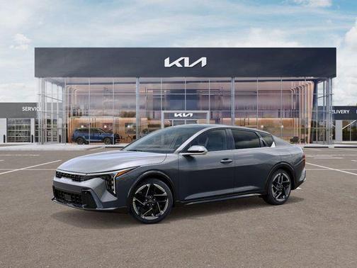 Steel Gray 2025 Kia K4 GT-Line