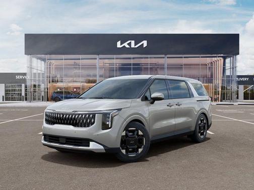 Ivory Silver 2026 Kia Carnival EX