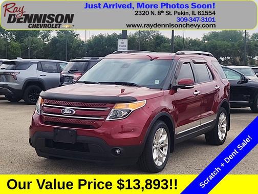 Ruby Red Metallic 2015 Ford Explorer Limited