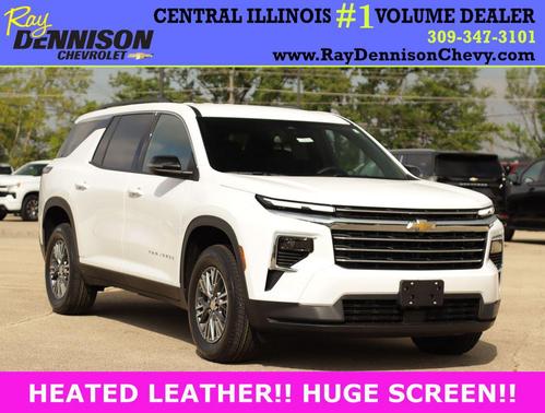 Summit White 2026 Chevrolet Traverse LT
