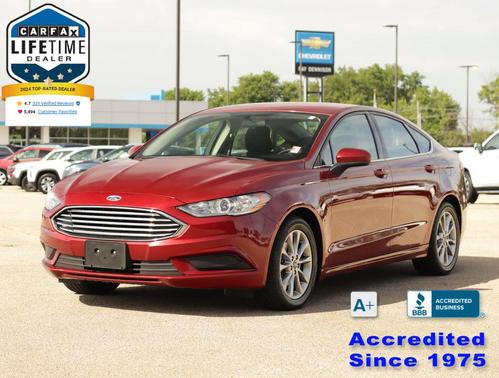 Ruby Red 2017 Ford Fusion SE