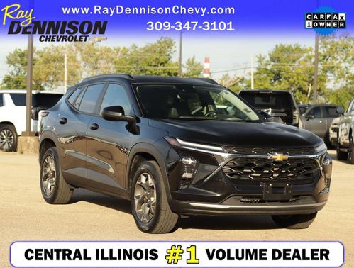 Black Metallic 2025 Chevrolet Trax LT