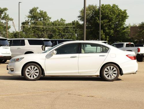 White Orchid Pearl 2014 Honda Accord EX-L