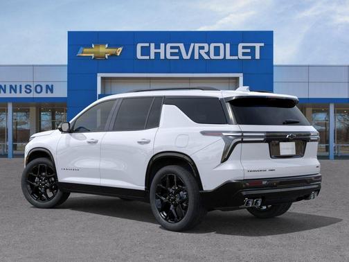 Polar White 2026 Chevrolet Traverse RS