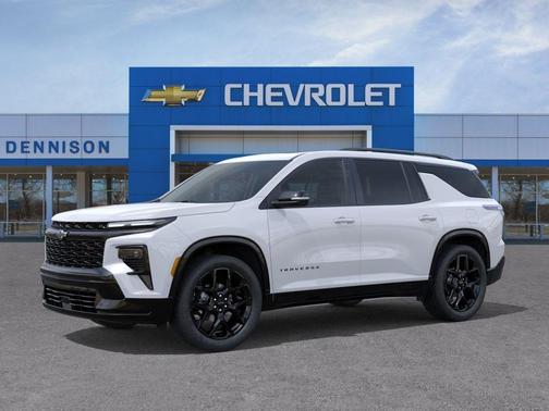 Polar White 2026 Chevrolet Traverse RS