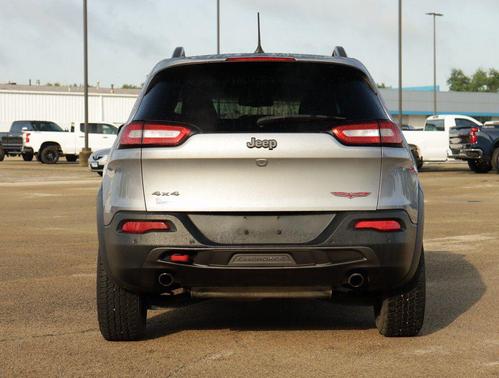 Billet Silver Metallic Clearcoat 2018 Jeep Cherokee Trailhawk