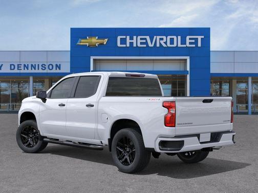 Summit White 2026 Chevrolet Silverado 1500 Custom