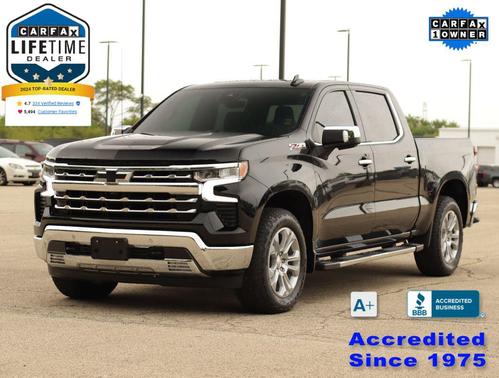 Black 2025 Chevrolet Silverado 1500 LTZ