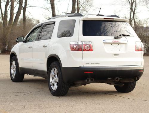 White 2012 GMC Acadia SL