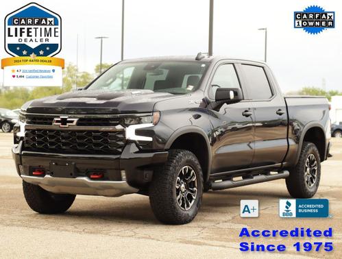 Dark Ash Metallic 2024 Chevrolet Silverado 1500 ZR2