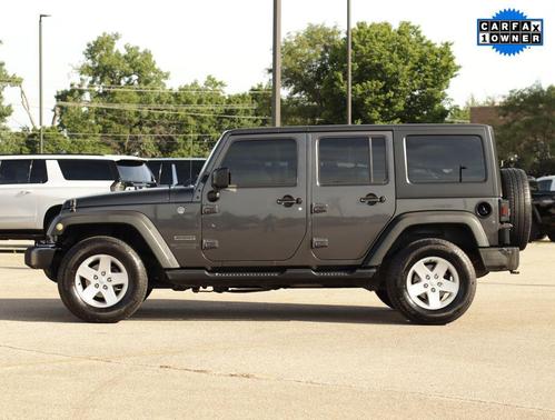 Granite Crystal Metallic Clearcoat 2017 Jeep Wrangler Unlimited Sport