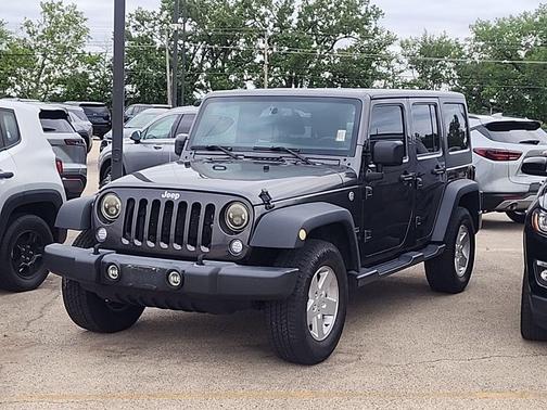 Granite Crystal Metallic Clearcoat 2017 Jeep Wrangler Unlimited Sport