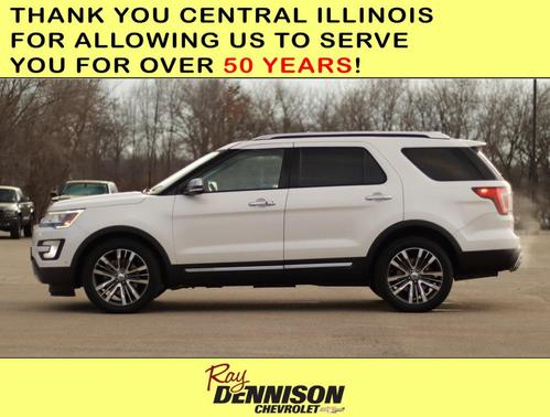 2017 Ford Explorer Platinum