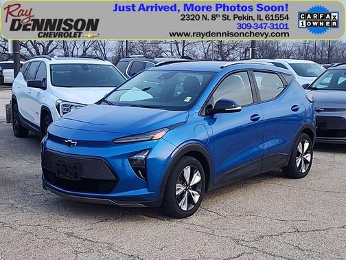 Bright Blue Metallic 2023 Chevrolet Bolt EUV FWD LT