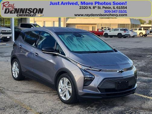 Gray Ghost Metallic 2023 Chevrolet Bolt EV FWD 1LT
