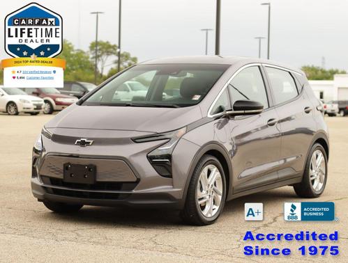 Gray Ghost Metallic 2023 Chevrolet Bolt EV FWD 1LT