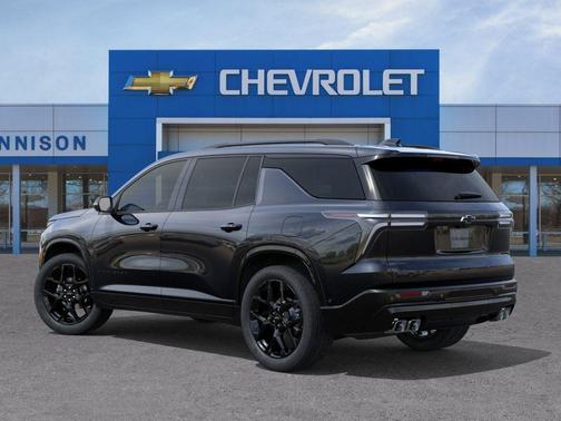 Mosaic Black Metallic 2026 Chevrolet Traverse RS