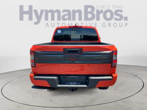 Afterburn Orang 2026 Nissan Frontier PRO-4X