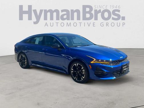 Sapphire Blue 2022 Kia K5 GT-Line