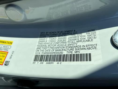 2023 Honda CR-V Hybrid Sport Touring