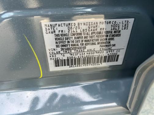 2025 Nissan Sentra SV