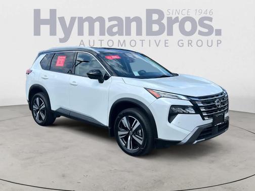 Wht Blk Roof 2024 Nissan Rogue SL