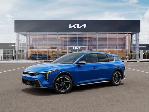 Wave Blue 2026 Kia K4 GT-LINE