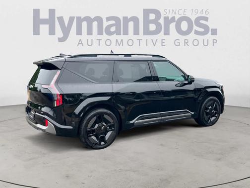 Aurora Black Pearl 2024 Kia EV9 GT-Line