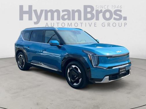Ocean Blue 2024 Kia EV9 Land