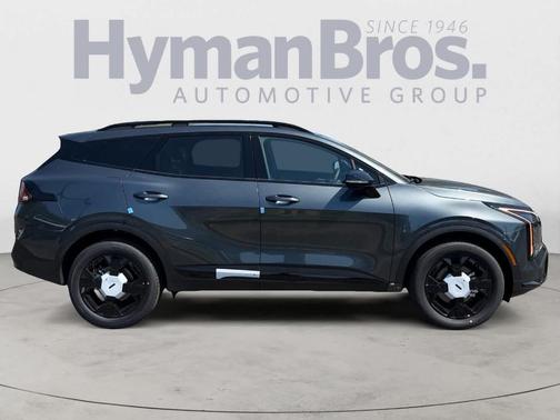 Gravity Gray 2026 Kia Sportage Hybrid X-LINE