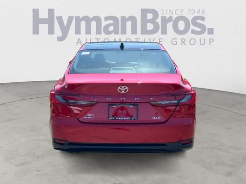 Red 2026 Toyota Camry XLE