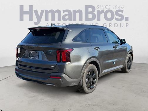 Gray 2026 Kia Sorento Hybrid X-LINE SX PRESTIGE
