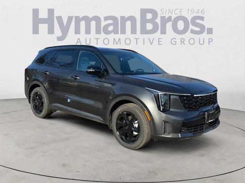 Gray 2026 Kia Sorento Hybrid X-LINE SX PRESTIGE