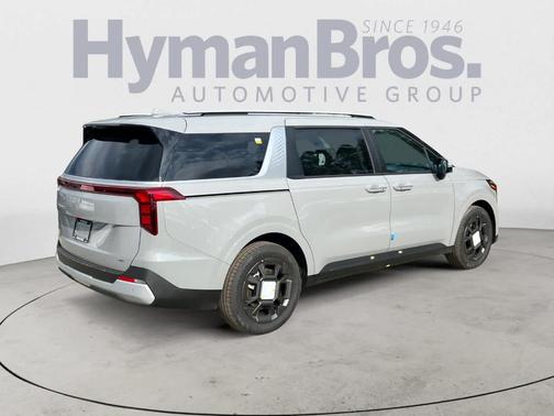 Ceramic Silver 2026 Kia Carnival Hybrid EX